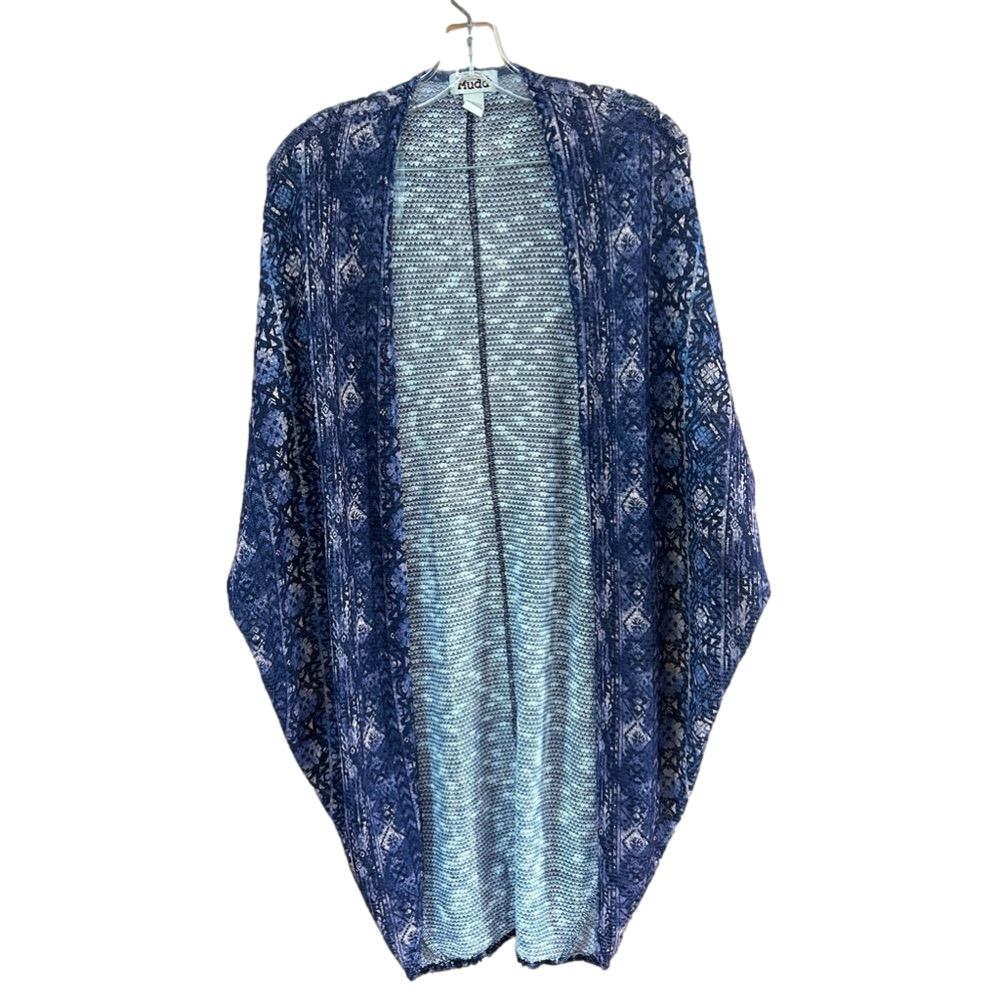 Mudd Kimono Women's Small Blue